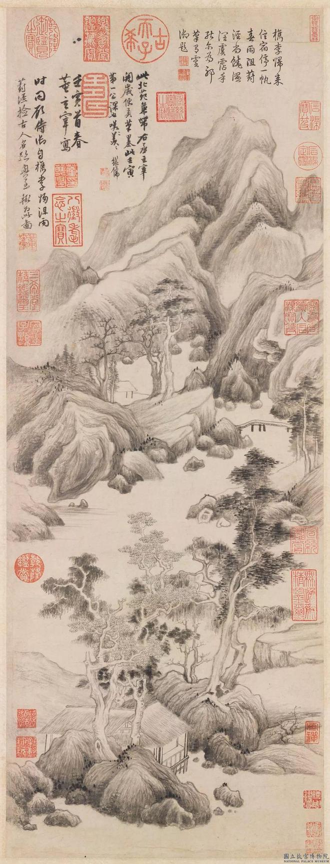 董其昌山水画的笔墨之美 书画知识 第17张