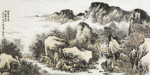 山水画构图的艺术表现形式 书画知识 第3张