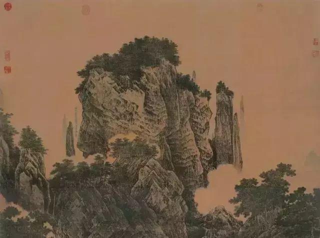 中国画中山石的多种画法，值得一看！ 书画知识 第10张