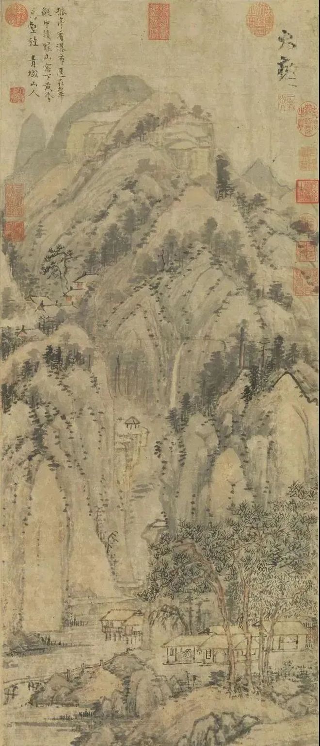 学画山水当从画树入手 书画知识 第16张