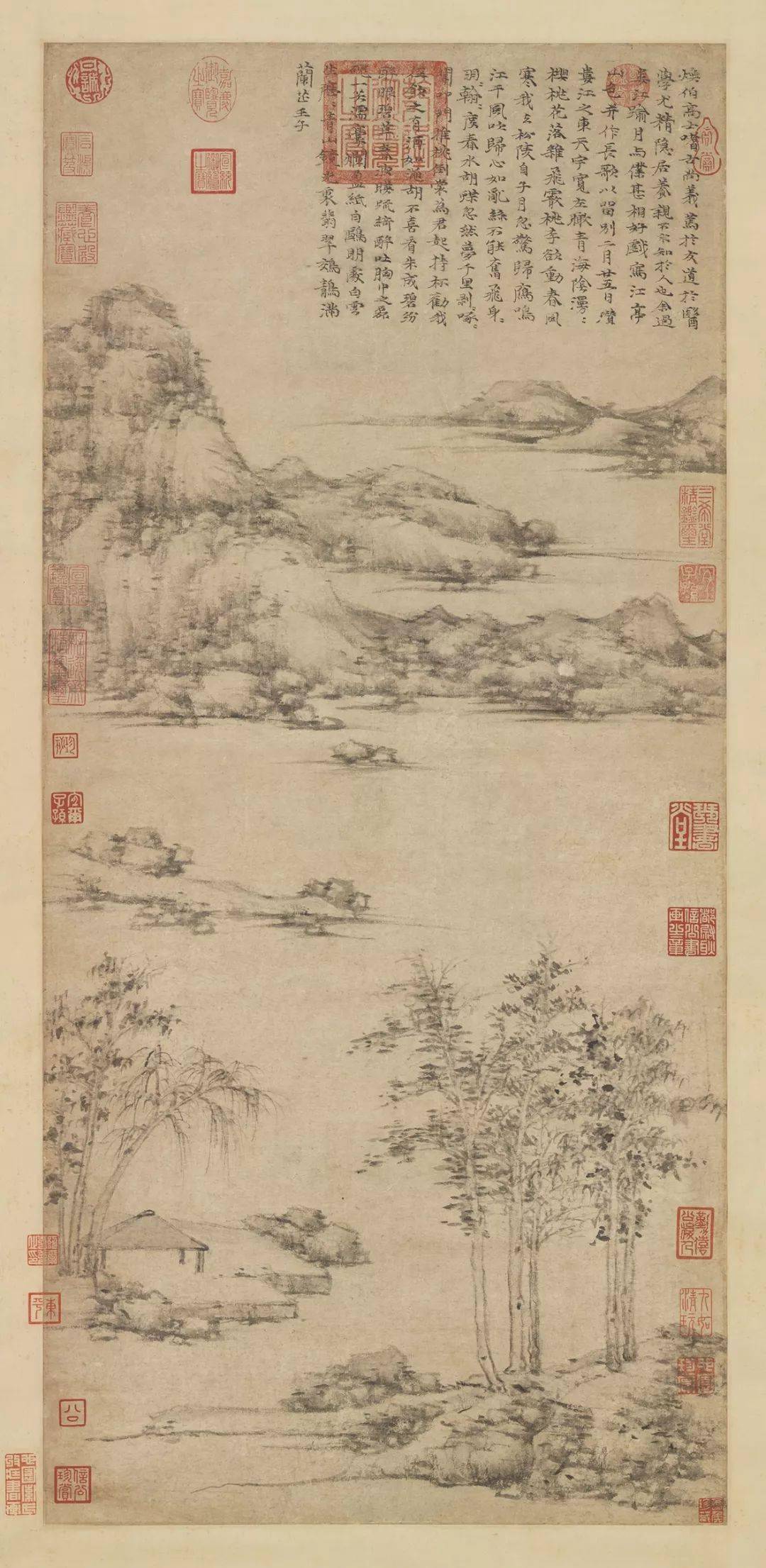 吴镇与倪瓒山水画之比较 书画知识 第3张