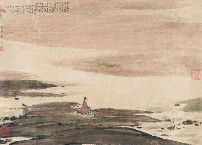 山水画如何能达到“水墨淋漓”的效果？ 书画知识 第3张