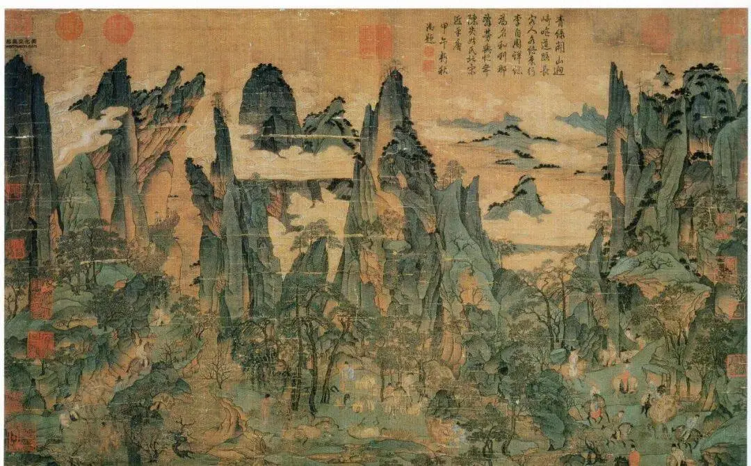 一幅优秀的中国山水画可以从哪些方面来欣赏 书画知识 第1张