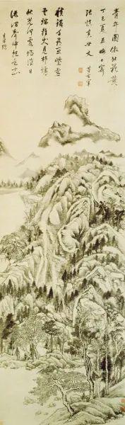 董其昌山水画的笔墨之美 书画知识 第4张