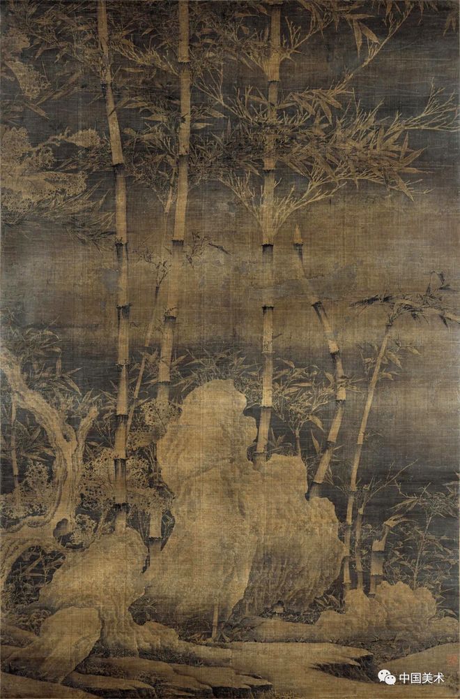 薄春雨：徐熙《雪竹图》及其技法考 书画知识 第7张