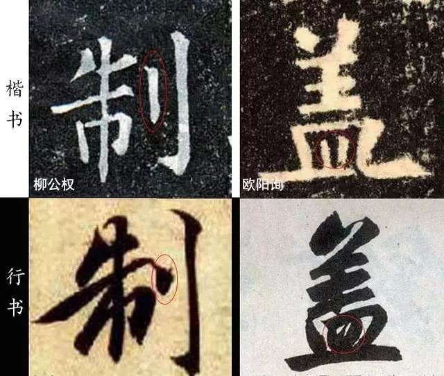 掌握六种用笔变法，行书就鲜活了 书画知识 第4张