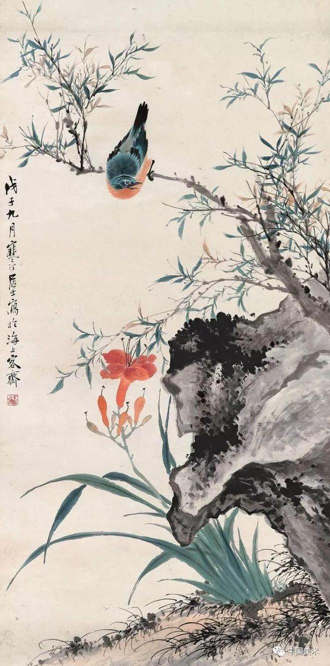 花鸟画构图中的布势与取势 书画知识 第5张