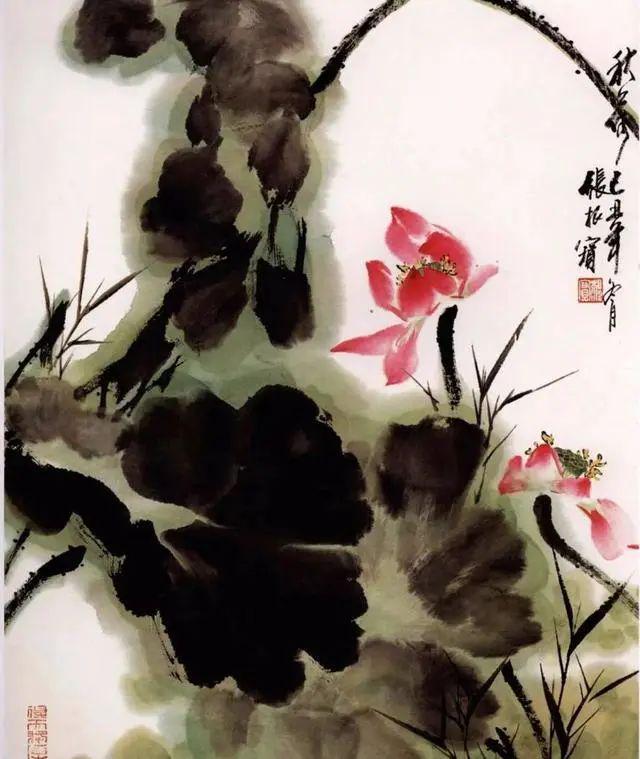 夏天学画写意荷花，送你简易画法！ 书画知识 第24张