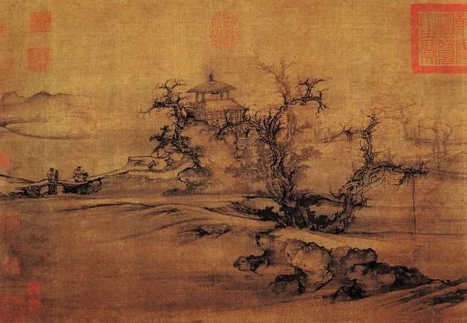 学画山水当从画树入手 书画知识 第4张