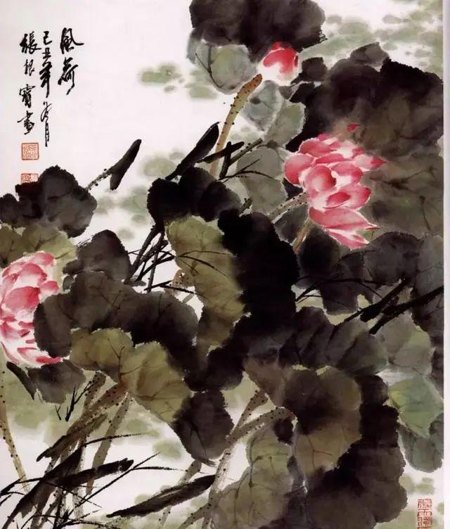 夏天学画写意荷花，送你简易画法！ 书画知识 第26张