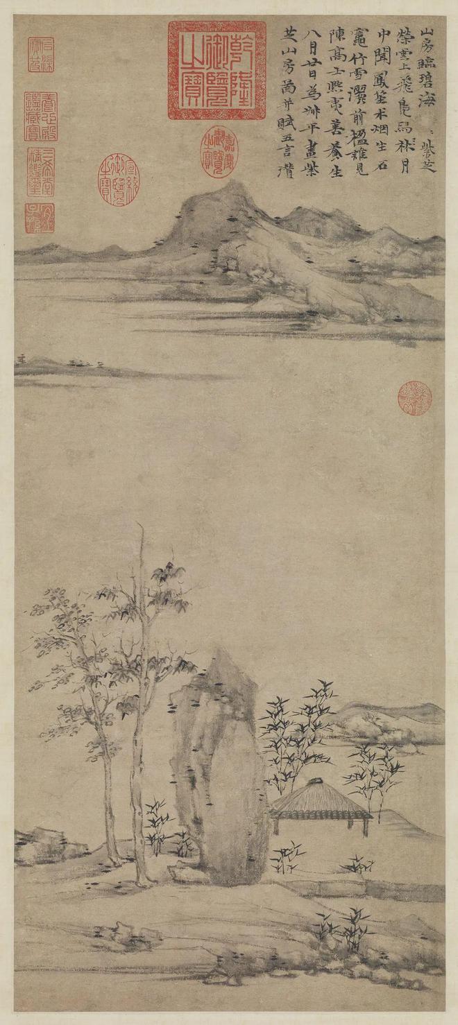 倪瓒山水画的空疏美 书画知识 第9张