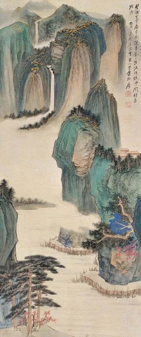 中国青绿山水画色彩探析 书画知识 第2张