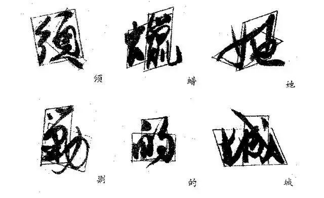 书法结字规律，总结的相当好！ 书画知识 第9张