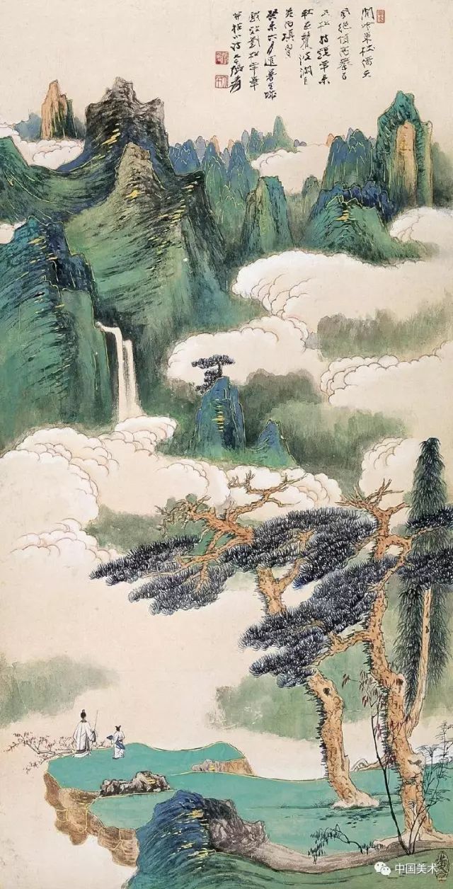 中国画写意山水的设色法 书画知识 第3张
