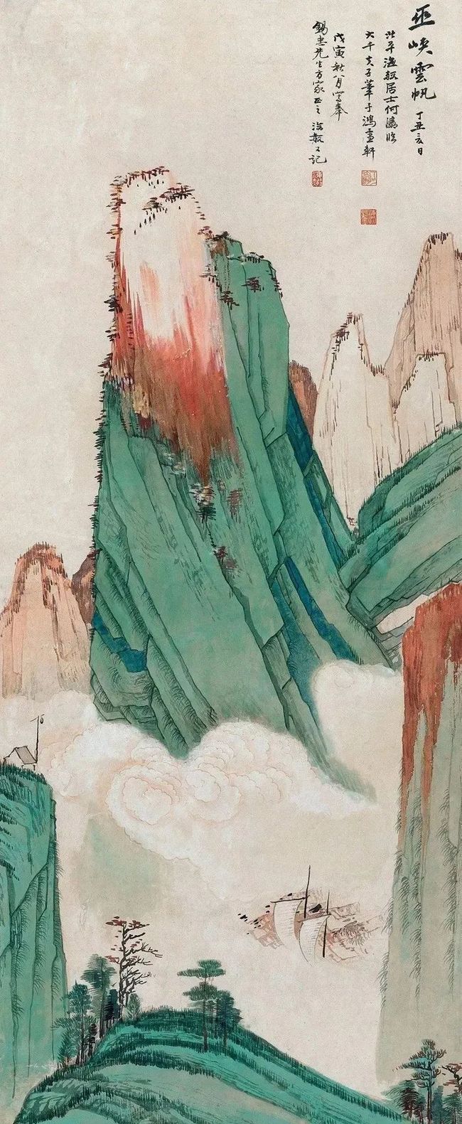 中国青绿山水画色彩探析 书画知识 第9张