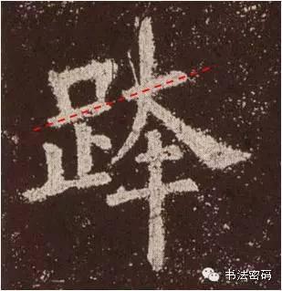 欧阳询的“短笔画”、“横对应”和“倚侧” 书画知识 第6张