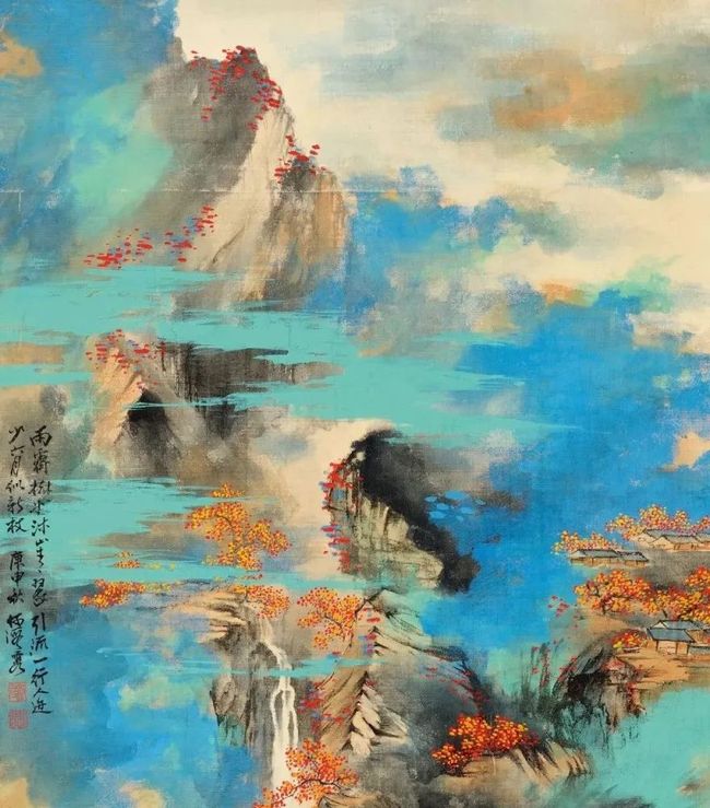 中国青绿山水画色彩探析 书画知识 第7张