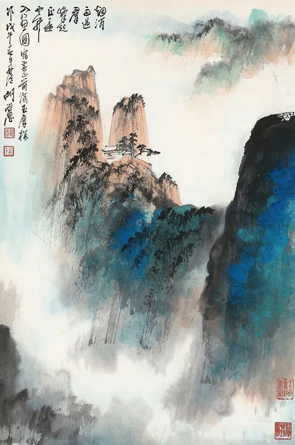 坐看云起时——画家画云 书画知识 第14张