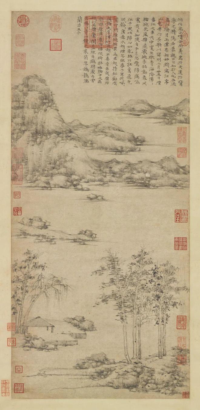 倪瓒山水画的空疏美 书画知识 第2张