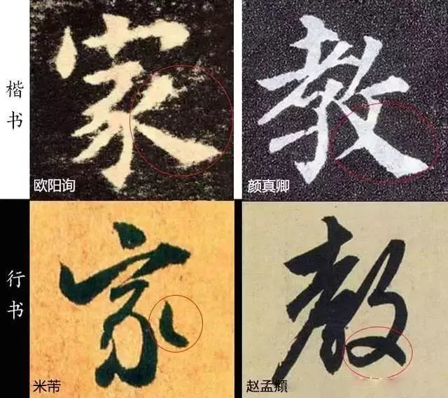 想写好行书，不掌握这“六变”怎么能行？ 书画知识 第10张
