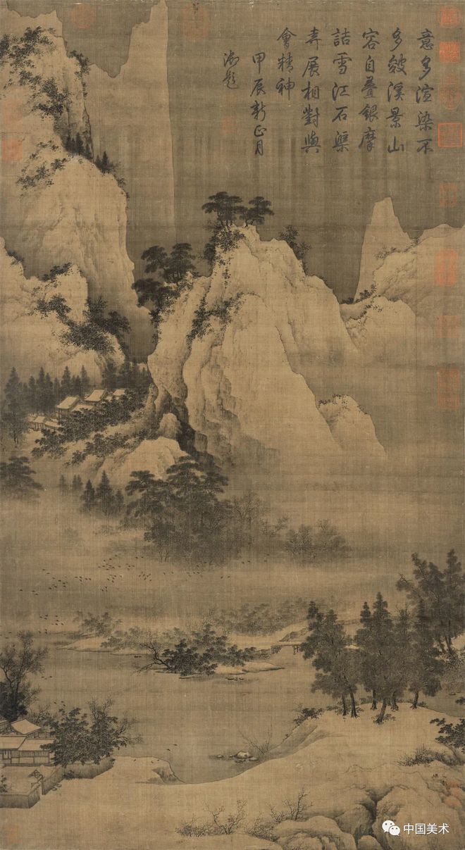 薄春雨：徐熙《雪竹图》及其技法考 书画知识 第4张
