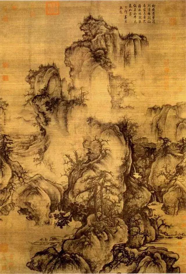 中国画中山石的多种画法，值得一看！ 书画知识 第13张
