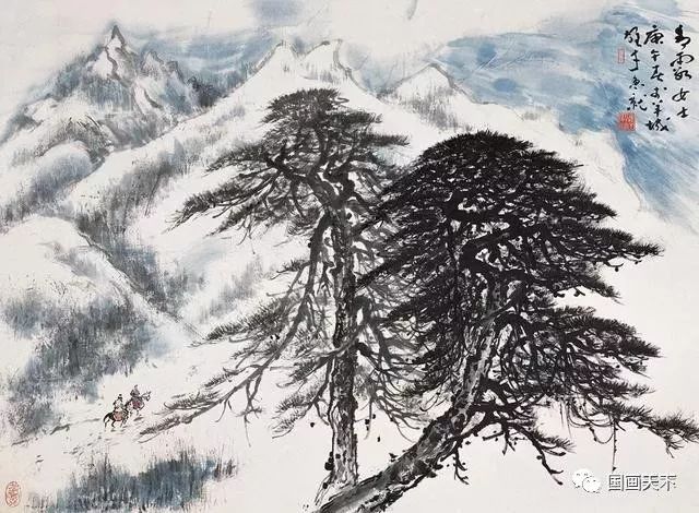 国画：画山水须明了自然理法！ 书画知识 第3张