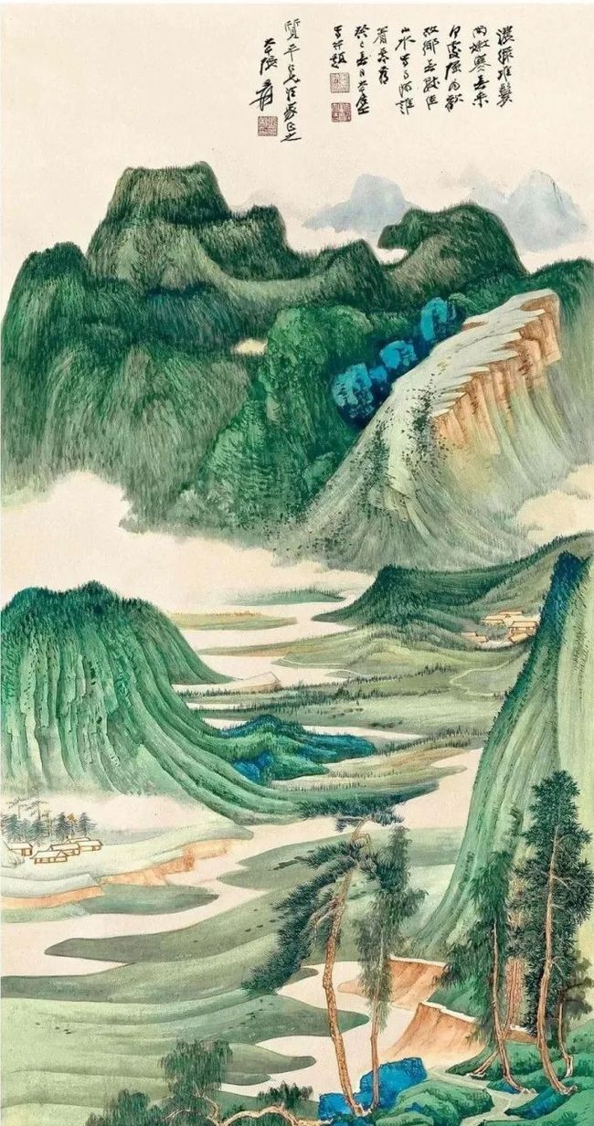 中国青绿山水画色彩探析 书画知识 第3张