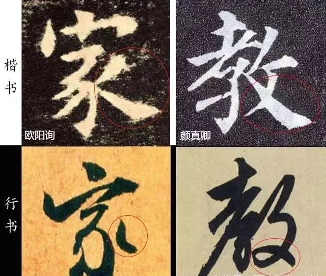 掌握六种用笔变法，行书就鲜活了 书画知识 第11张