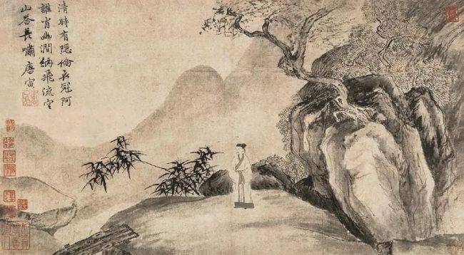 唐寅山水画的风格特征 书画知识 第9张