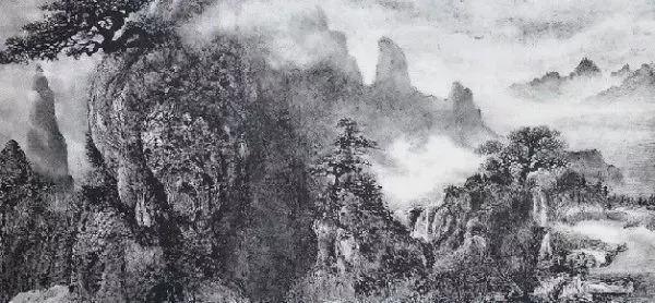 焦墨画的笔法和墨法 书画知识 第7张