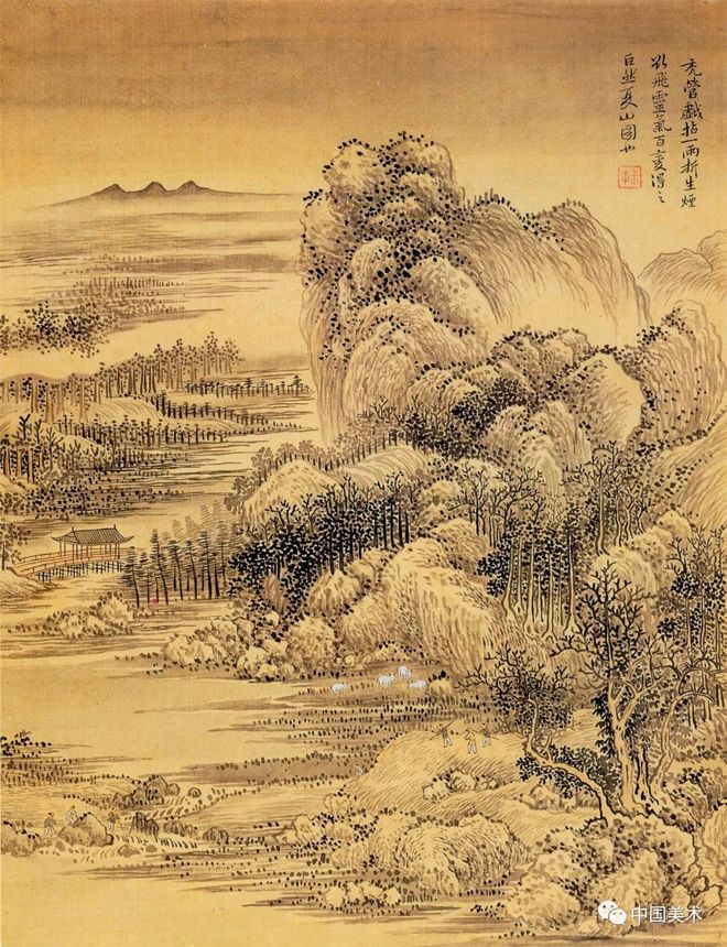中国山水画中的线 书画知识 第1张