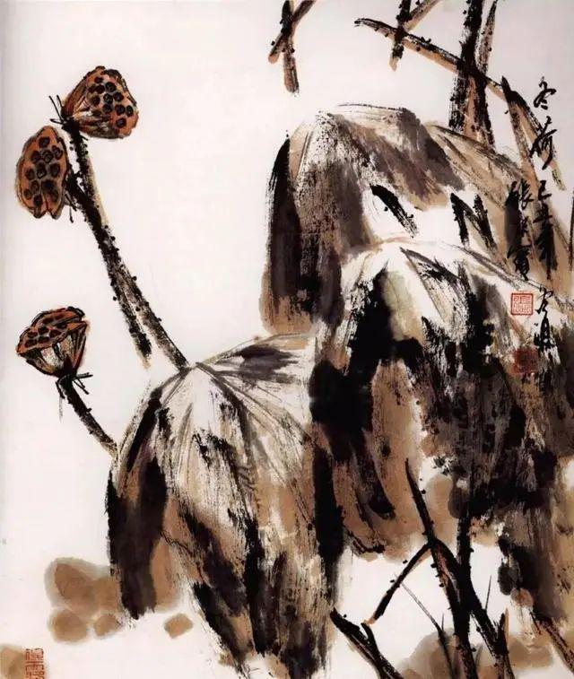 夏天学画写意荷花，送你简易画法！ 书画知识 第25张