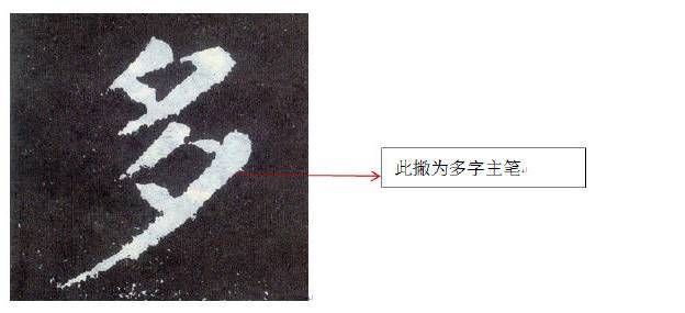 书法结字——主笔与终笔 书画知识 第4张