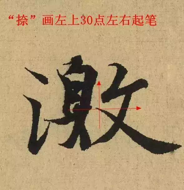 第一笔很重要！行书的第一笔怎么写？ 书画知识 第14张