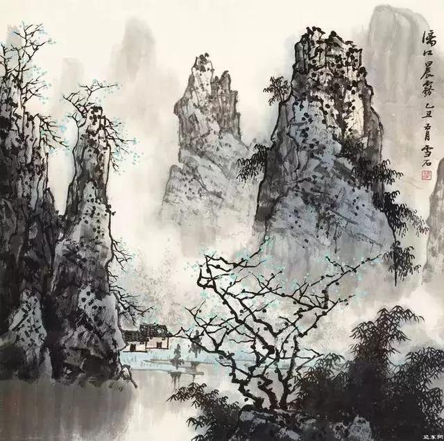 中国画中山石的多种画法，值得一看！ 书画知识 第3张
