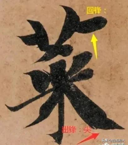书法之妙，妙在“起行收”的技巧，看看高手是怎么做的？ 书画知识 第13张