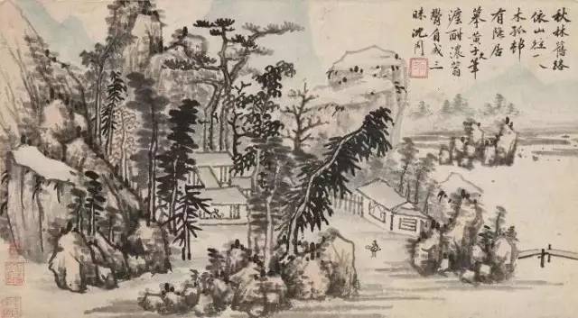 浅析山水画中之“抽象造型” 书画知识 第2张