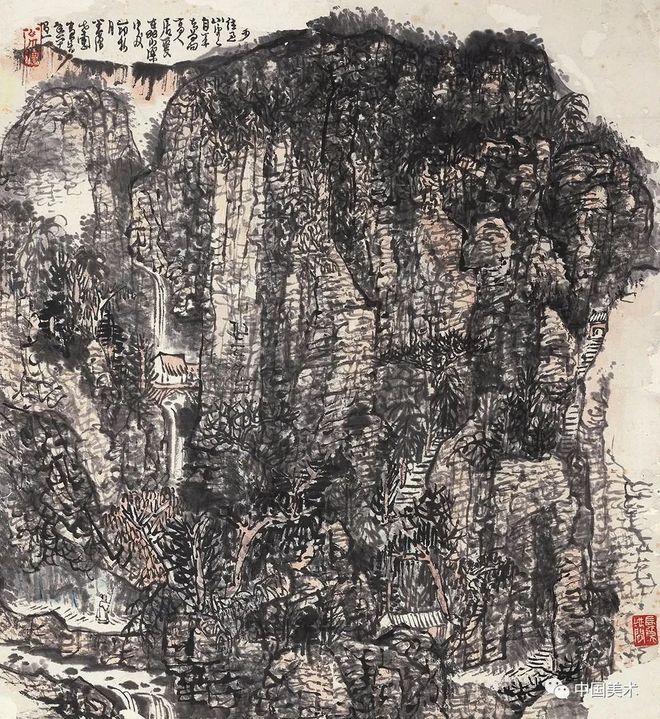 国画山水构图三远法 书画知识 第1张