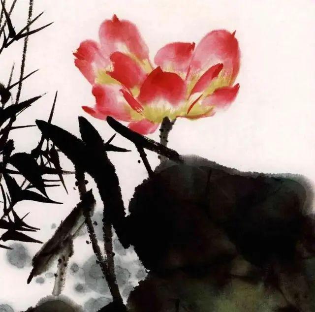 夏天学画写意荷花，送你简易画法！ 书画知识 第1张