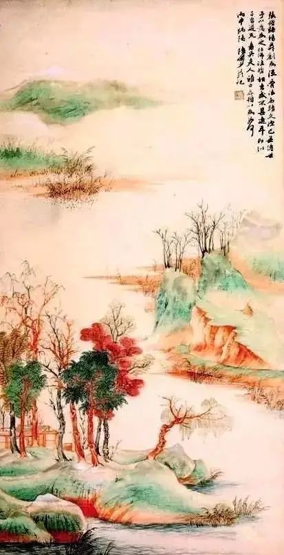 写意精神与泼彩山水 书画知识 第4张