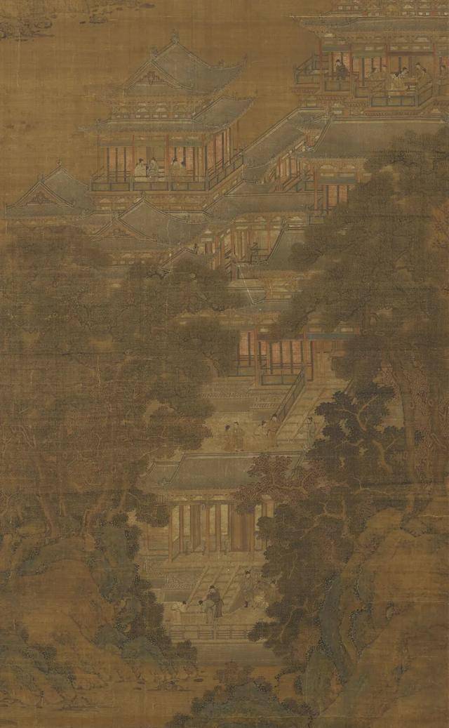 佚名《滕王阁图》 历代国画 第2张