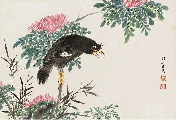 董棨《花鸟册》 历代国画 第5张