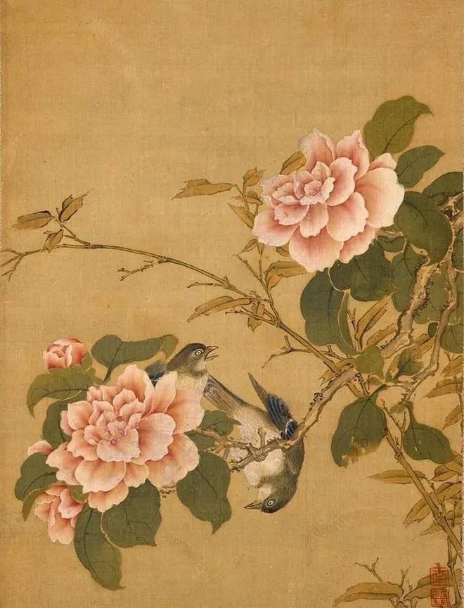 沈铨 《花鸟图册》 历代国画 第8张