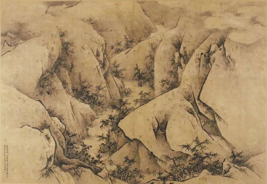王履《华山图册》 历代国画 第24张