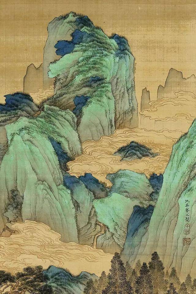 仇英《仿明皇幸蜀图》 历代国画 第2张