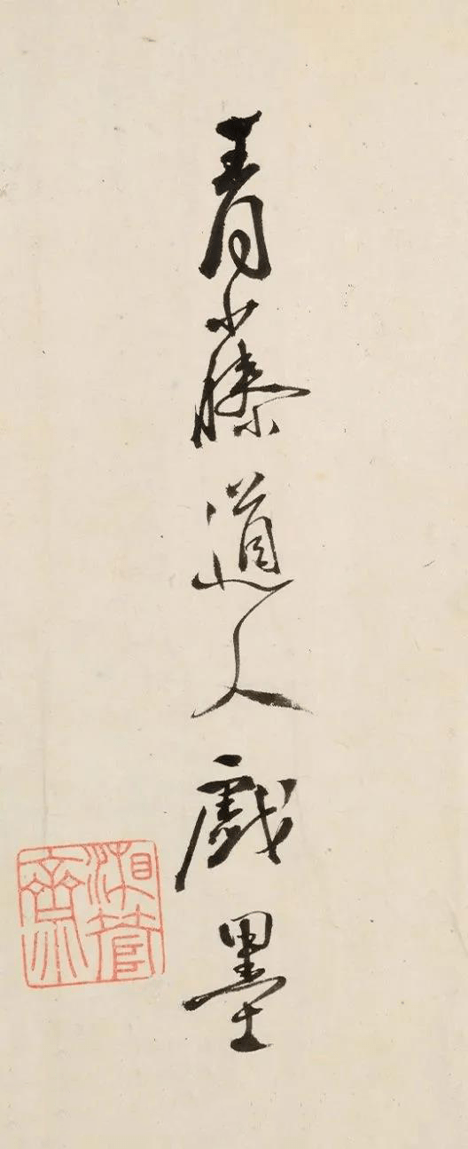 徐渭行书《墨花图卷》 历代书法 第9张