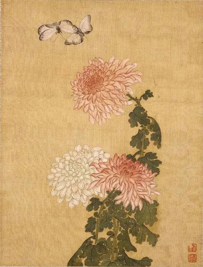 沈铨 《花鸟图册》 历代国画 第2张