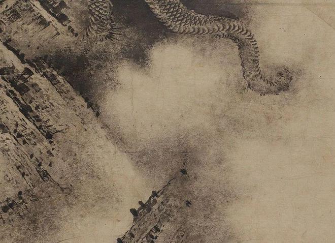 陈容绘《九龙图》 历代国画 第28张