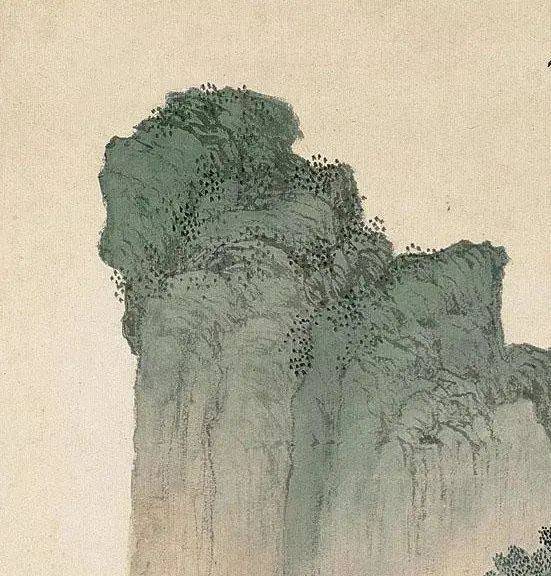 溥儒《霞云青嶂》 历代国画 第2张